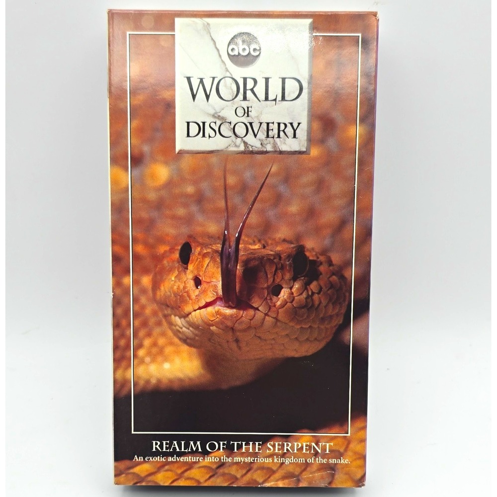 Time Life Video ABC World of Discovery: Realm of the Serpent VHS 1993 NTSC NR